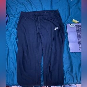 Black nike joggers